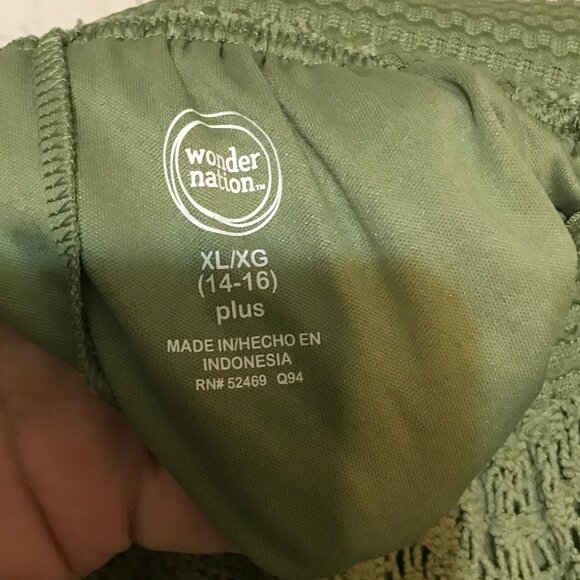 Army Green Lace Pants - Picture 7 of 7